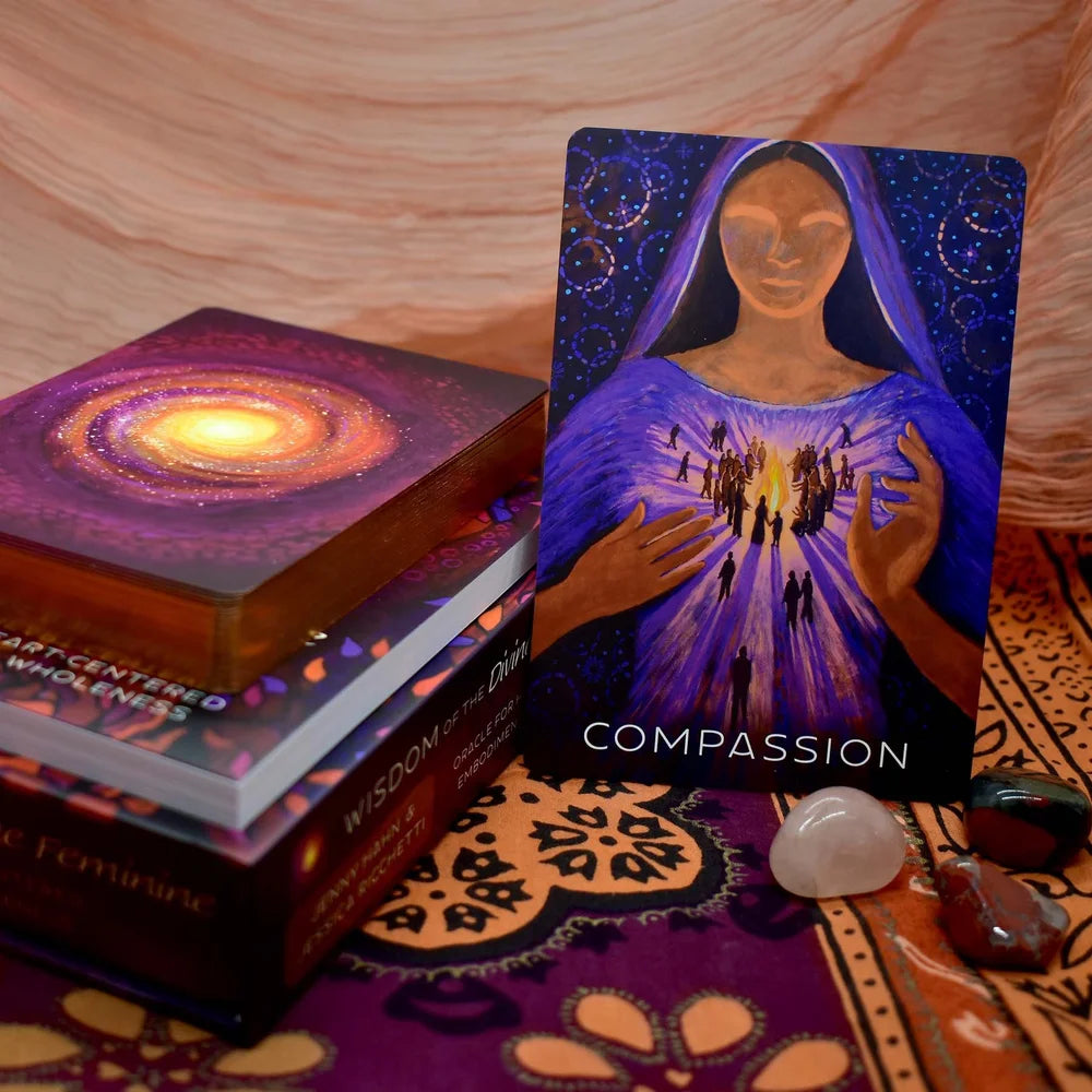 Wisdom of the Divine Feminine: Oracle for heart-centered embodiment and wholeness