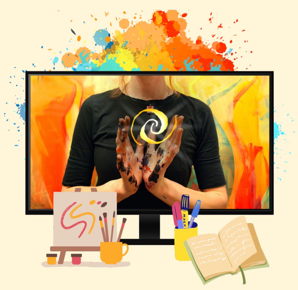 Creative Nectar community space held by our artist, Jenny Hahn.