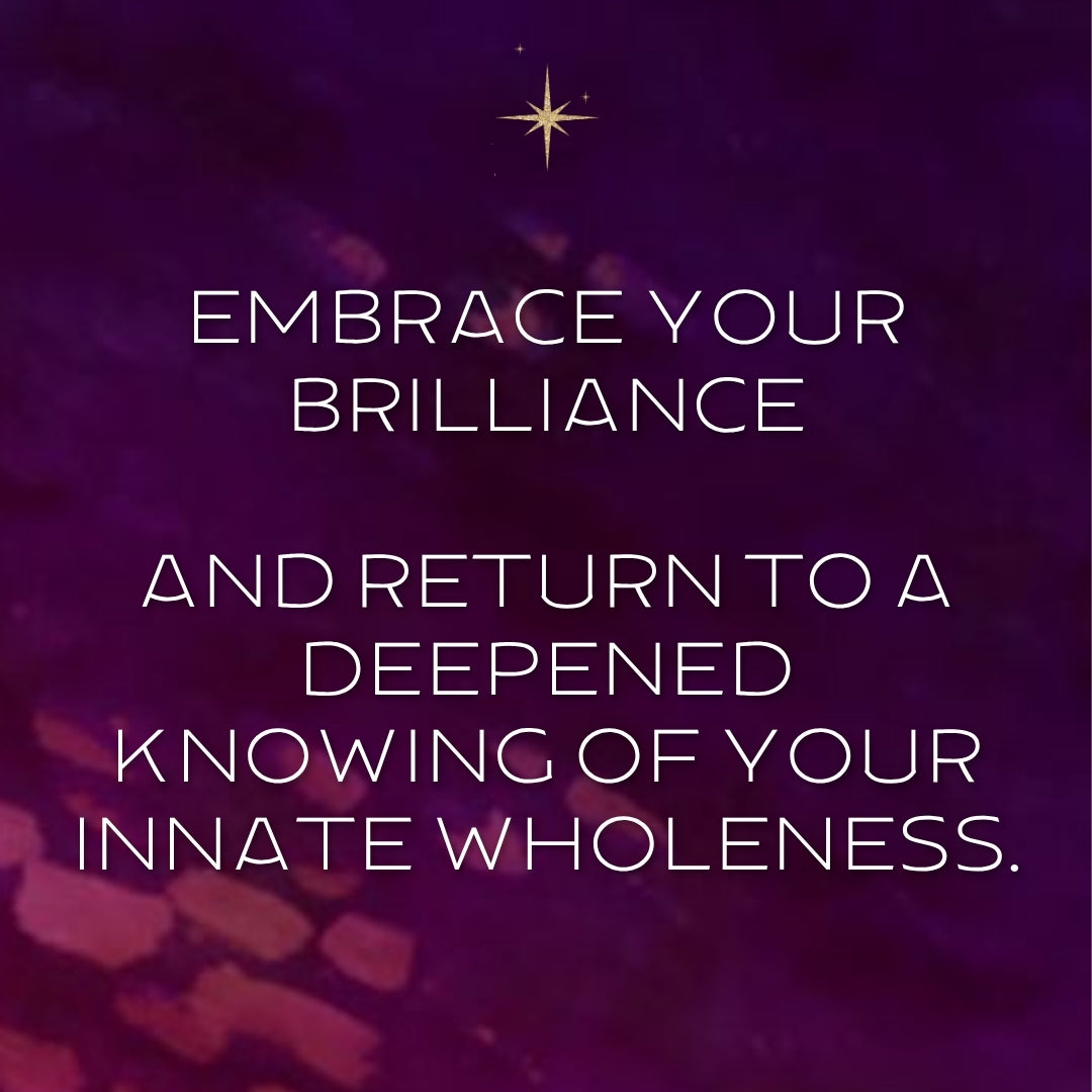 Embrace your brilliance and return to a deepened knowing of your innate wholeness. Wisdom of the Divine Feminine Oracle deck.